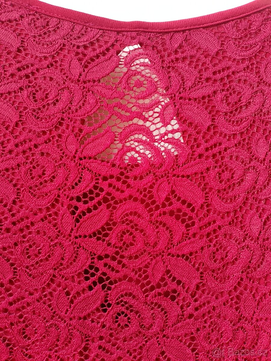 Krajkové šaty Eva Lhotáková - vel. 36 - jako nové - 7