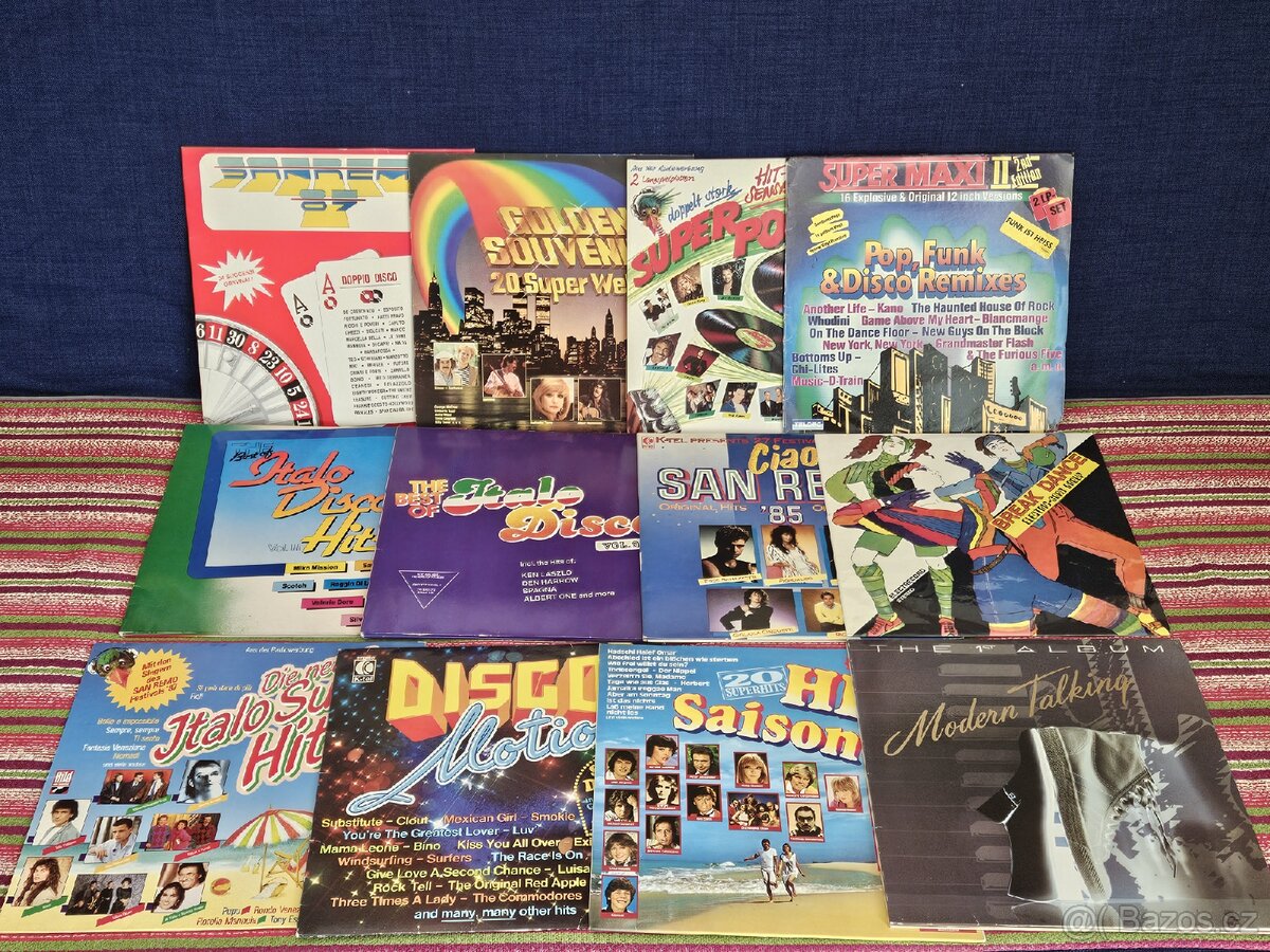 Gramofon,Repro,Zesilovač a LP. - 7