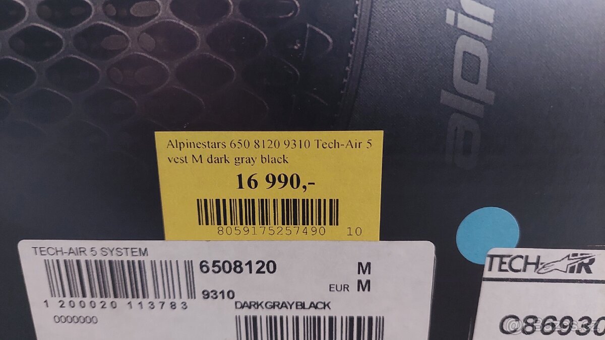 Airbagová vesta Alpinestars TechAir 5 - 7