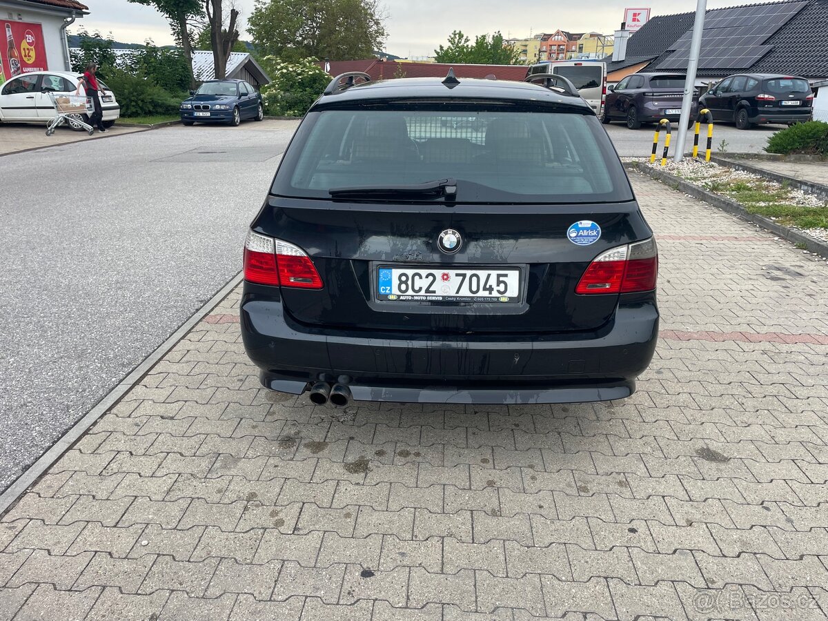BMW E61 535d LCI, nebourané, nová STK - 7