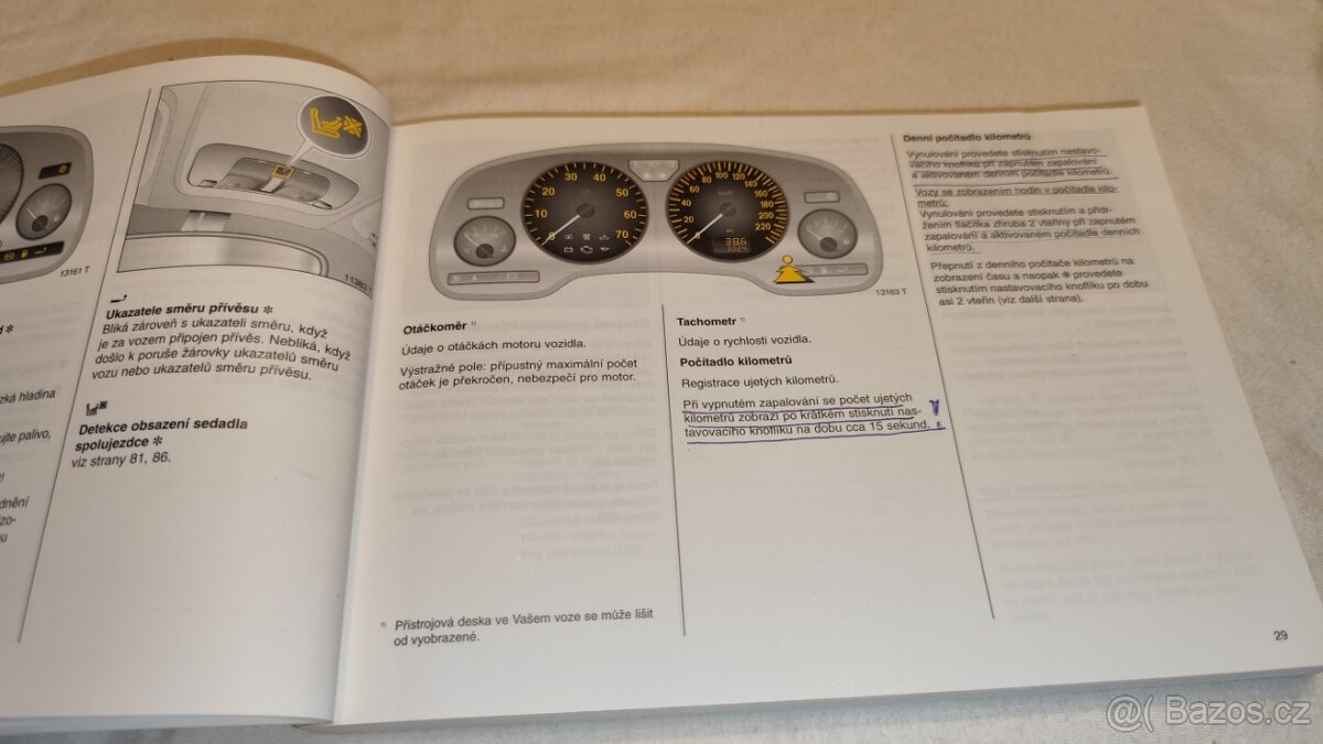 Opel ASTRA G - český návod k obsluze příručka (1998-2/2004) - 7