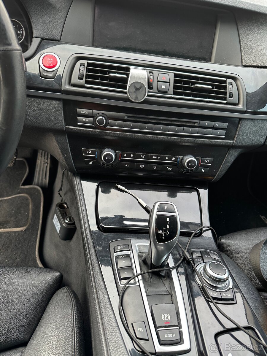 BMW f10 , nájezd 194tis , auto s novým motorem, NOVÁ STK - 7