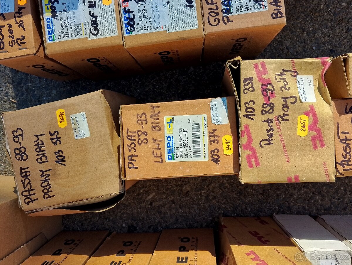 Různé díly kryty blinkrů světel - 7