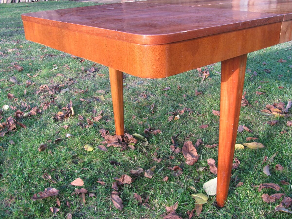 Stůl rozkládací // Halabala - 7