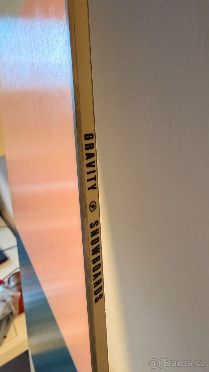 Snowboard Gravity Electra 156cm + vázání Gravity G2 - 7