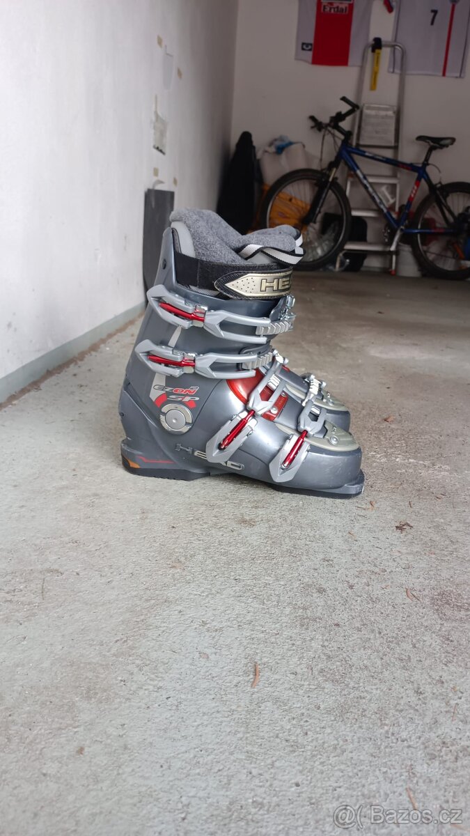 Zimní set - lyže + boty - 7