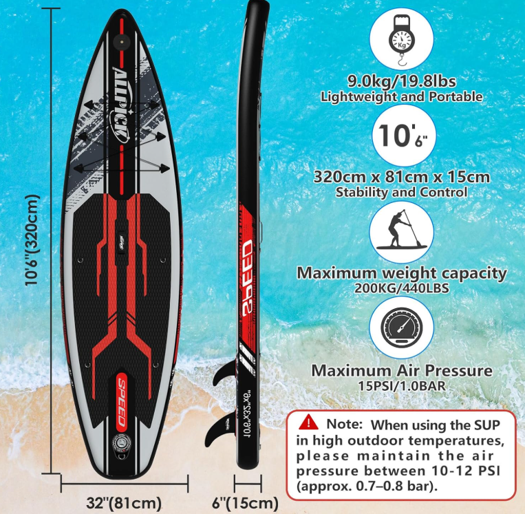 Paddleboard ALLPICK Premium 320 cm - 7