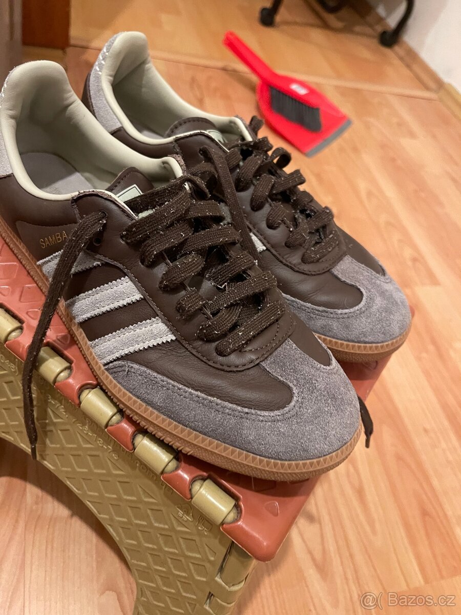 Adidas Samba OG – Bright Wonder / Putgre / Gold Metallic - 7