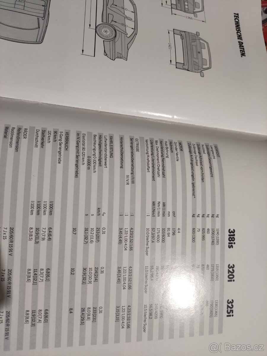 Prospekt BMW E36 coupé - 7