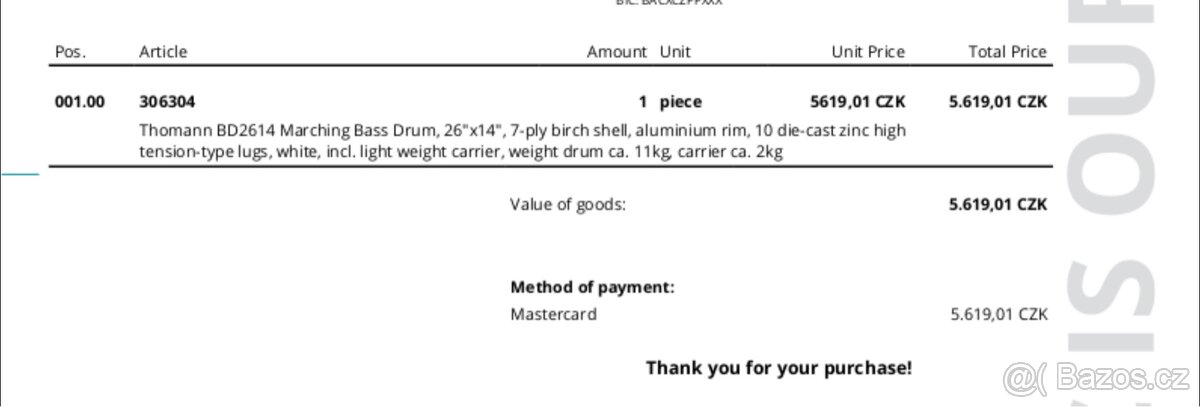 Pochodový buben - 7