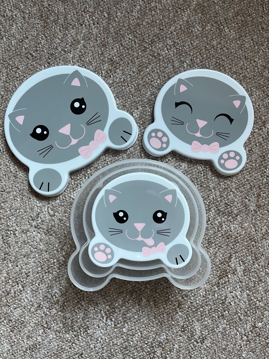 Sada 4 krabiček s kočičkou - 7