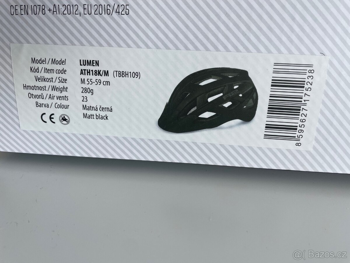 Helma R2 LUMEN M 55-59 cm. Nová - 7