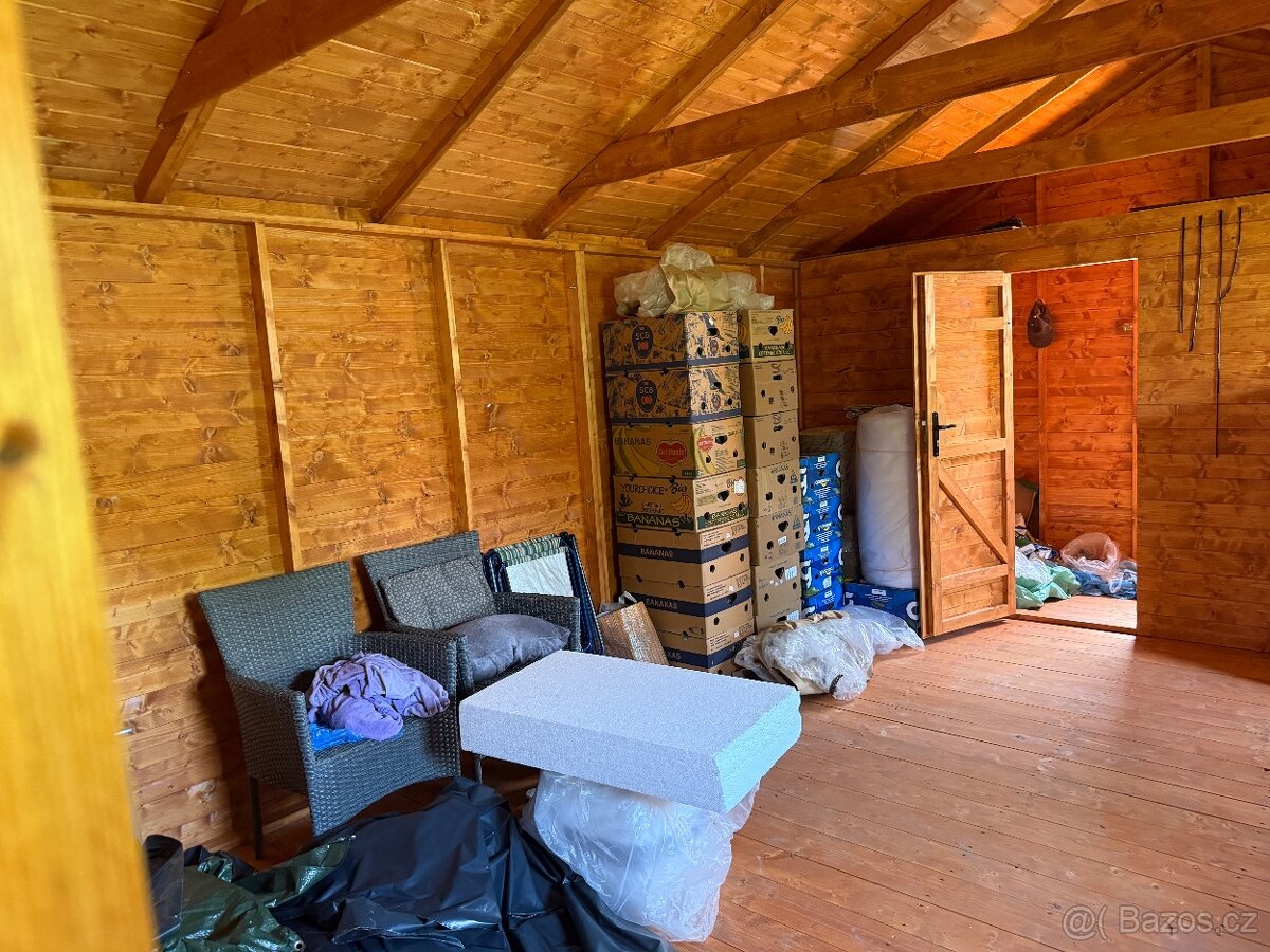 Dřevěná montovaná chata 8x4 - 7