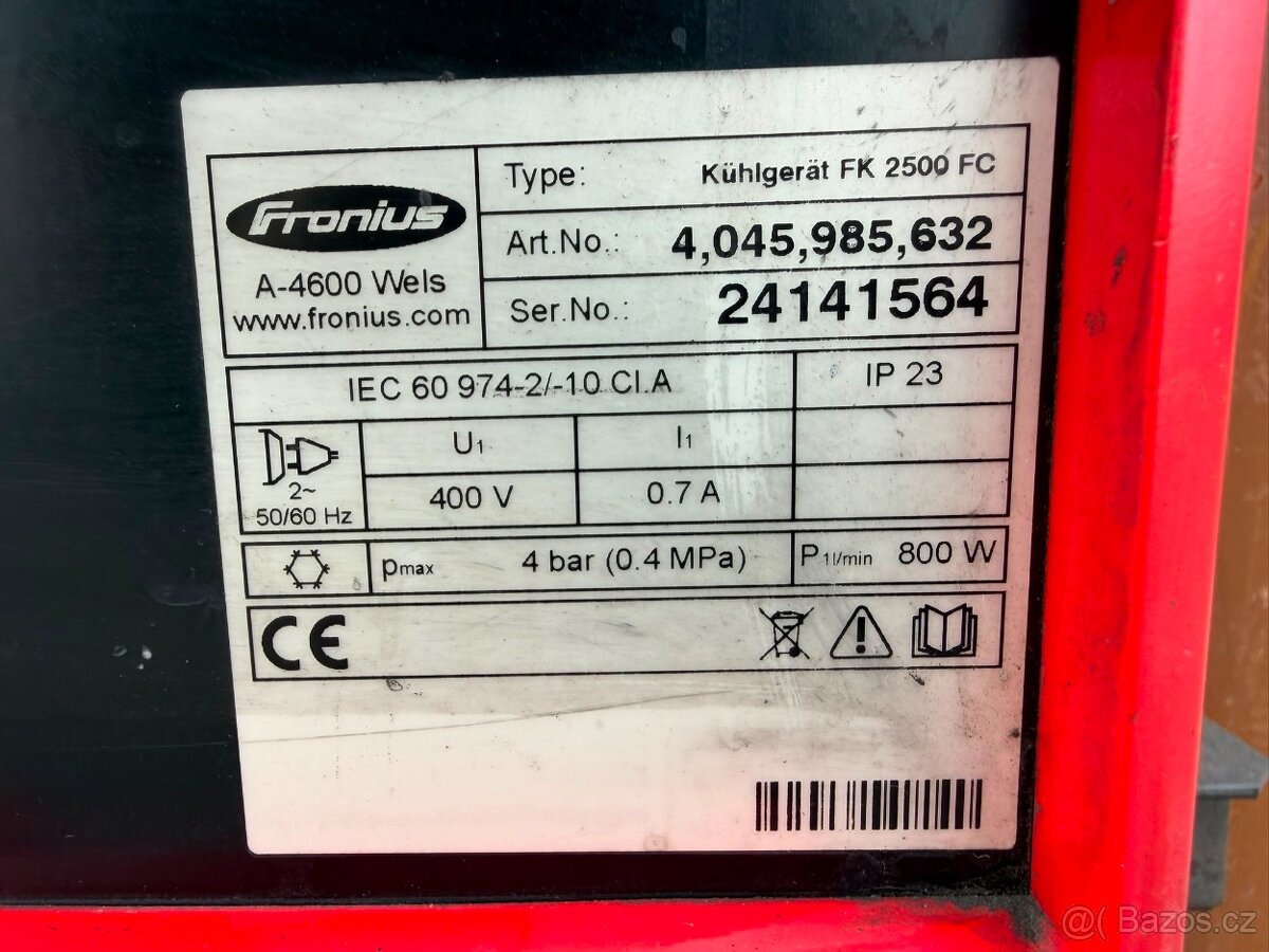 Fronius TransTig 2500 – svářečka TIG DC 250 A - 7