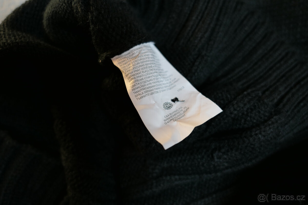 Cron-x jeans , Svetr černý , Wrangler kalhoty - 7