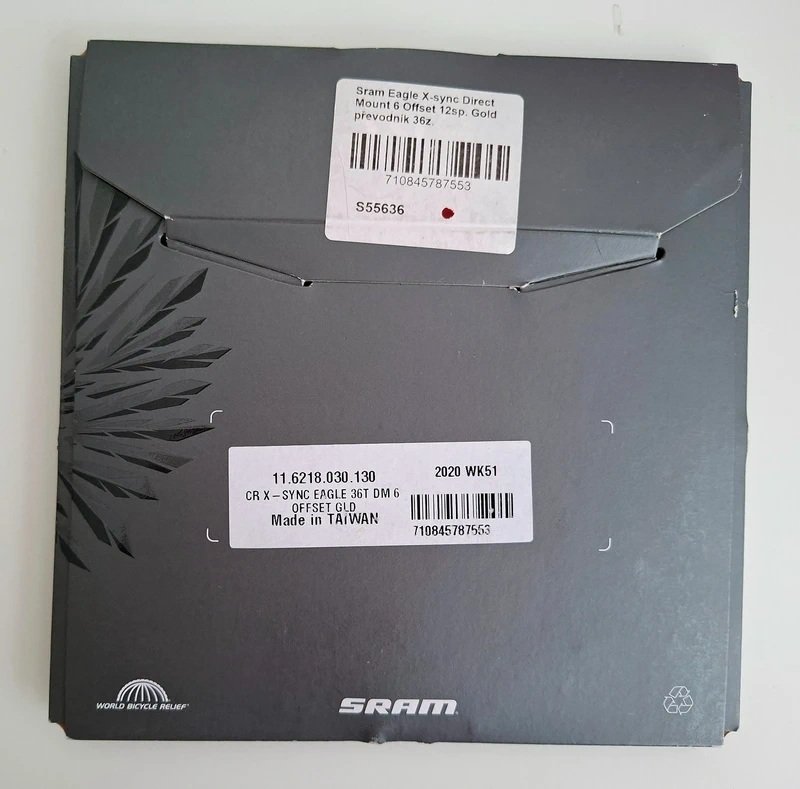 Nový převodník SRAM X-Sync 2 Eagle Direct Mount 36T - 7