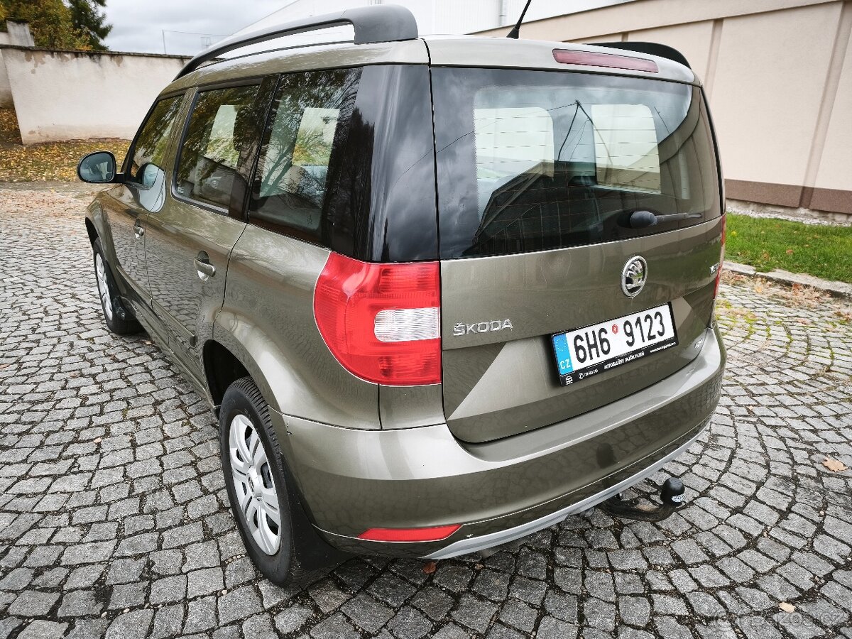 Škoda Yeti, 2.0 TDI, 4x4, nové v ČR, po 1. majiteli - 7