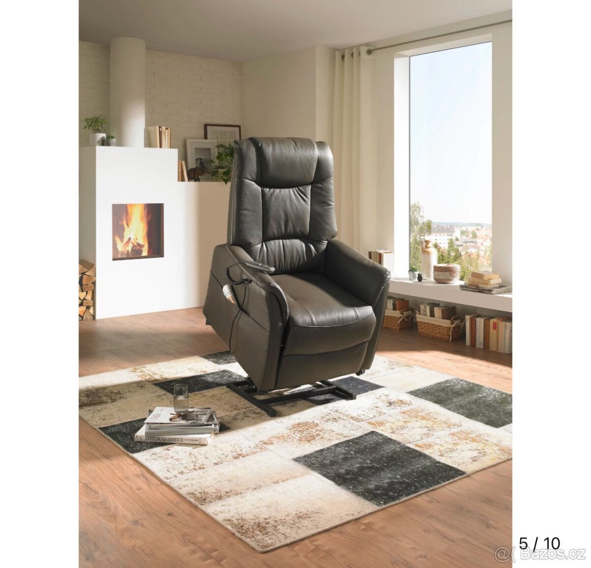 Televizní křeslo polohovatelné - 7