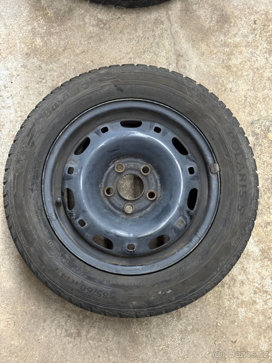 Zimní kola Škoda Fabia I, 6Jx14 ET43 5x100 - 7