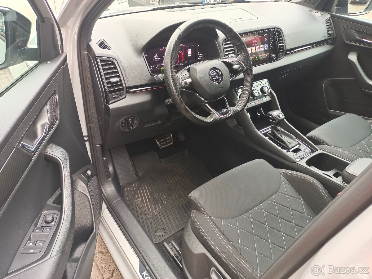 Škoda Karoq 2.0TSI 140kW 4x4 DSG Sportline - Zálohováno - 7