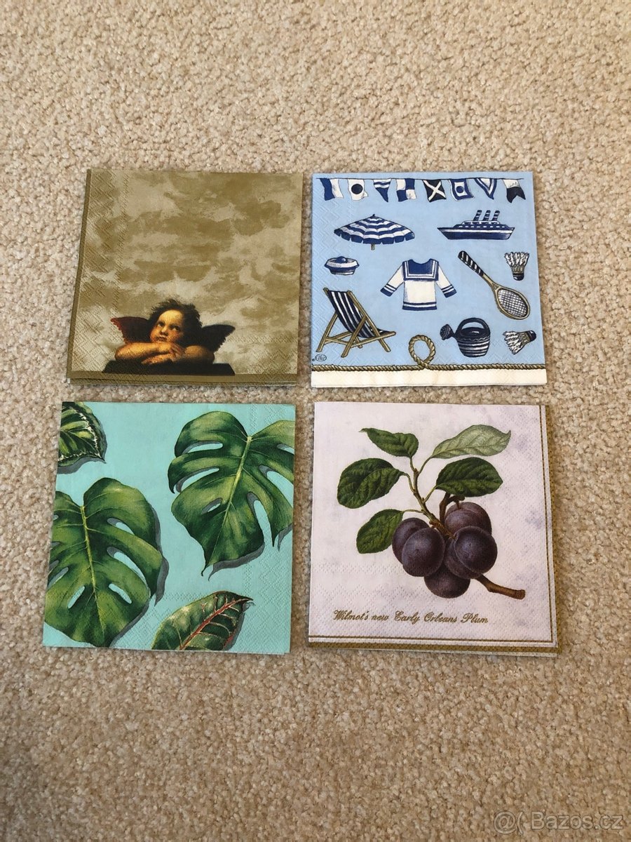 Prodám sbírku ubrousků - 7