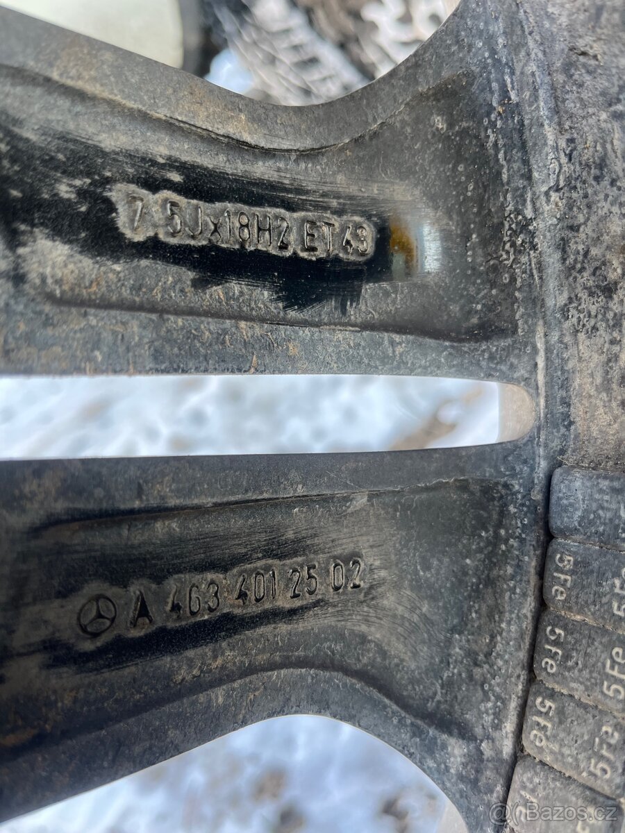 Kola mercedes G 18” - 7