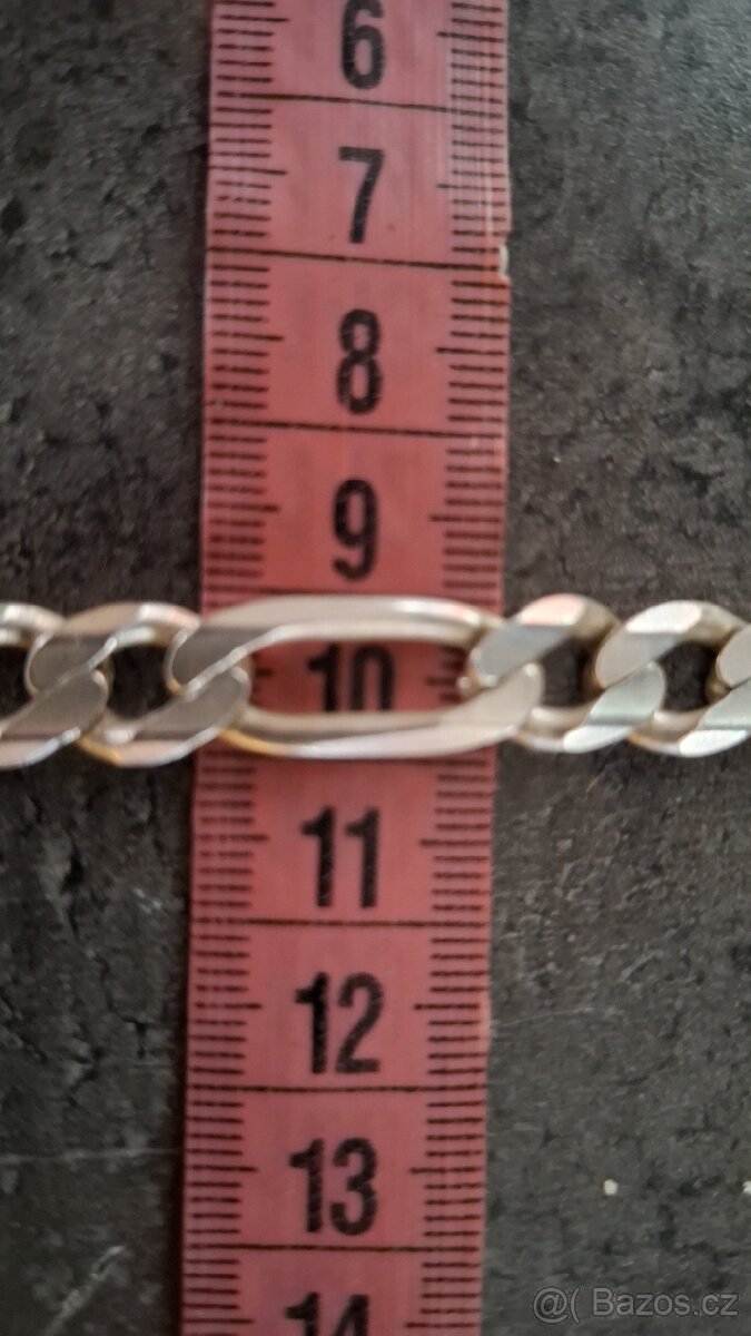 Stříbrný náramek ryzost 925/1000 - 7