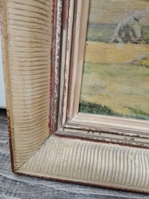 OBRAZ ORIGINÁL „SNOPY NA POLI“ AUTOR E. HORÁK 1951 - 7