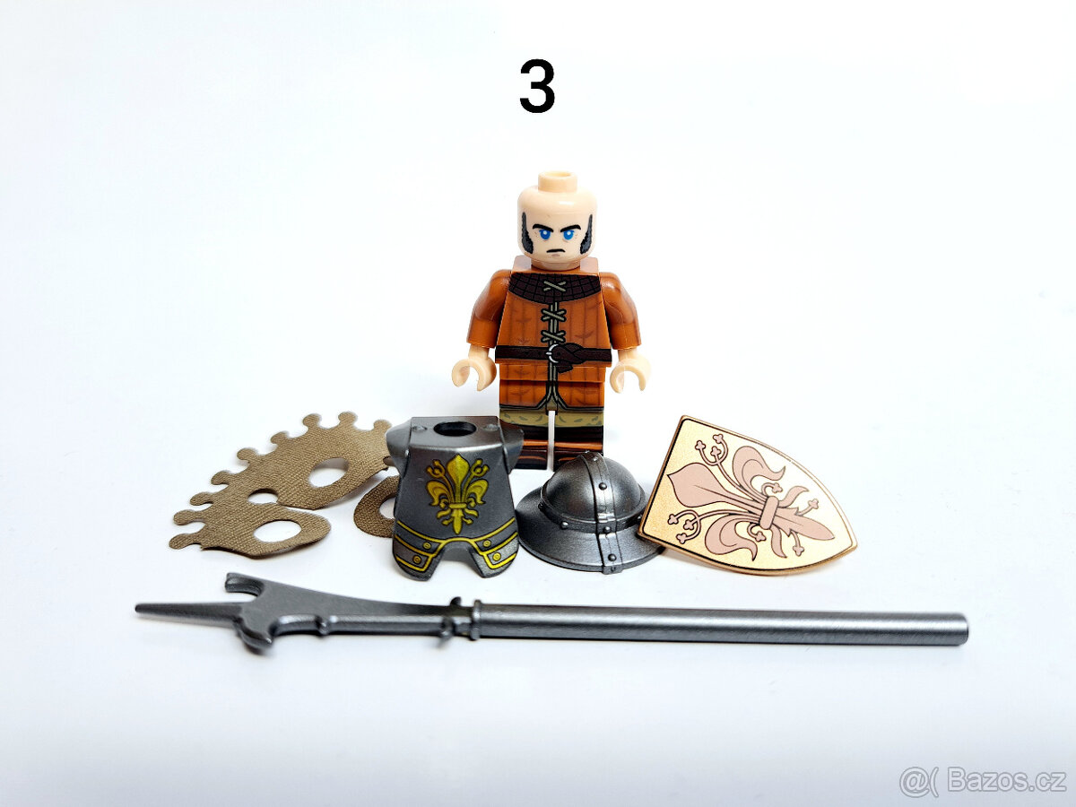 Minifigurky Gotická pěchota (1), typ Lego - 7