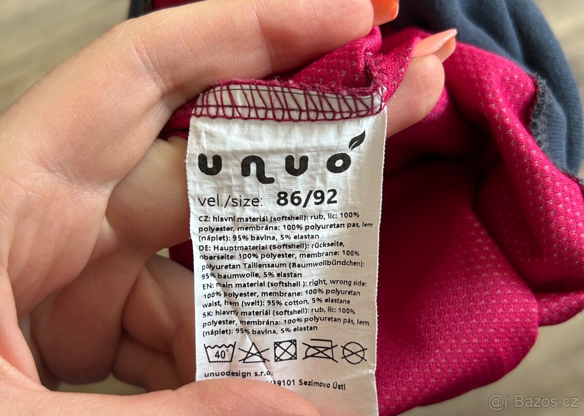 Softshelové kalhoty 86/92 - 7