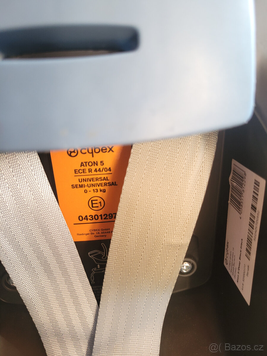 Prodám dětskou autosedačku Cybex Aton 5 - 7