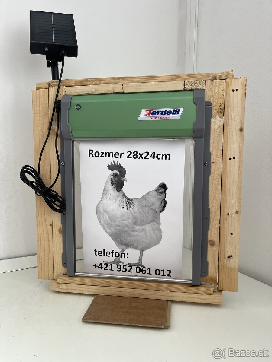 Automatická roletková dvířka pro kurníky - 7