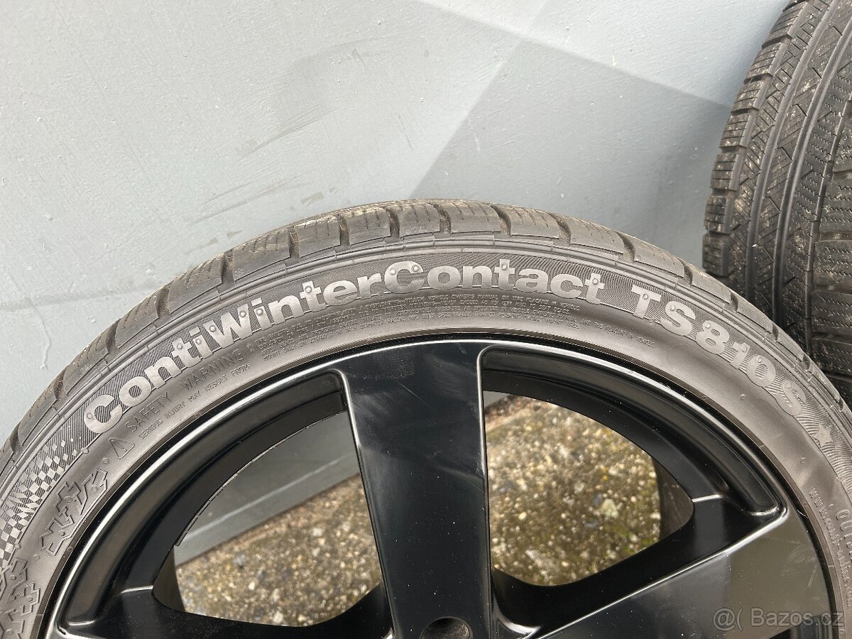 Alu kola R18 5x120 Dezent + zimní pneu 225/40/18 Continental - 7
