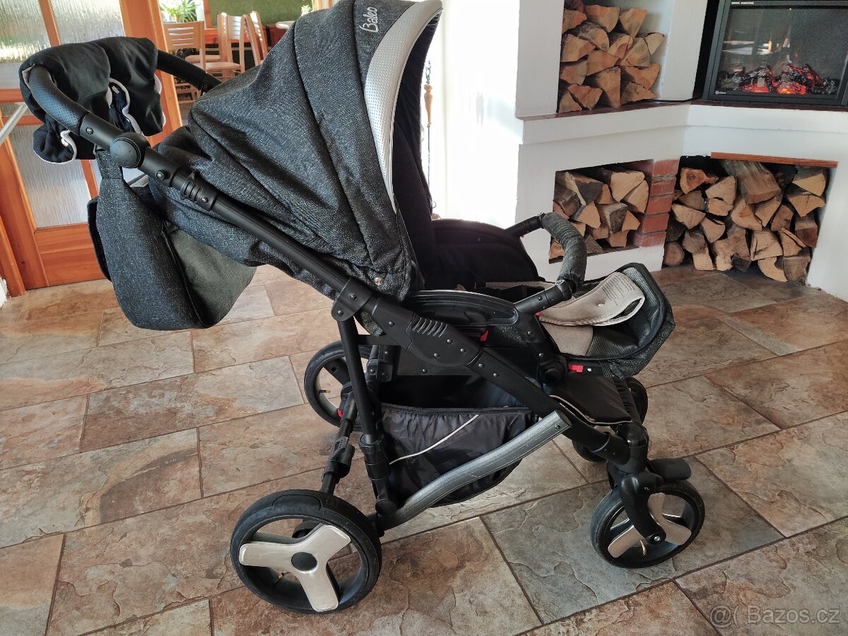 Kombinovaný dětský kočárek Camarelo Baleo - 7