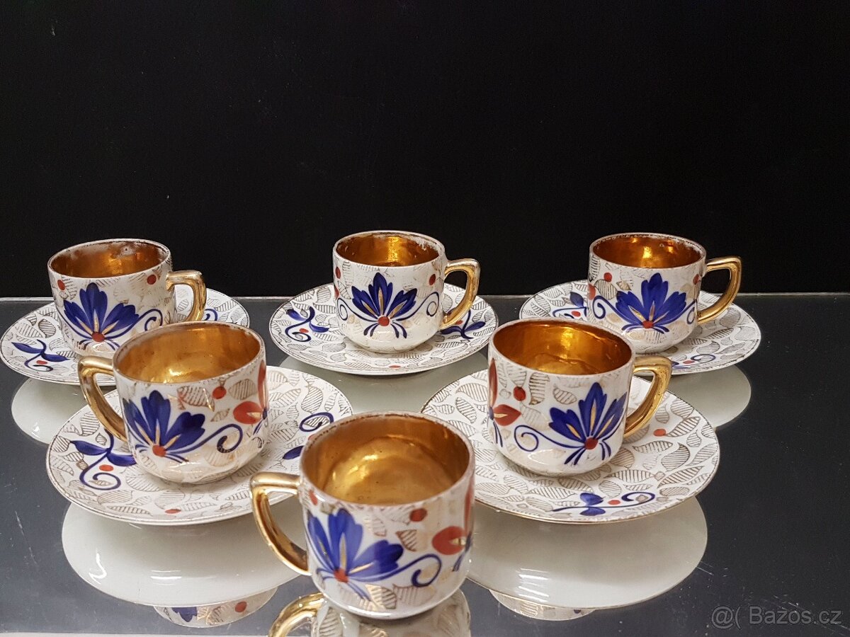 Art Deco kávová souprava - 7