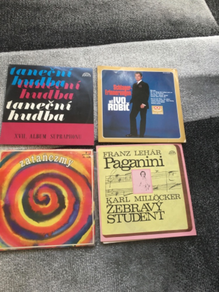Gramofonové desky, vinyly 40kusů - 7