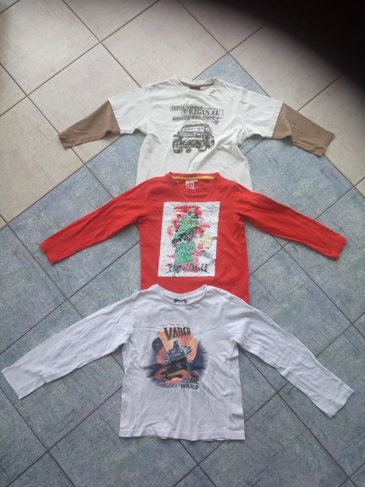 Triko, košile dlouhý rukáv, rolák-vel. 110/116 - 7