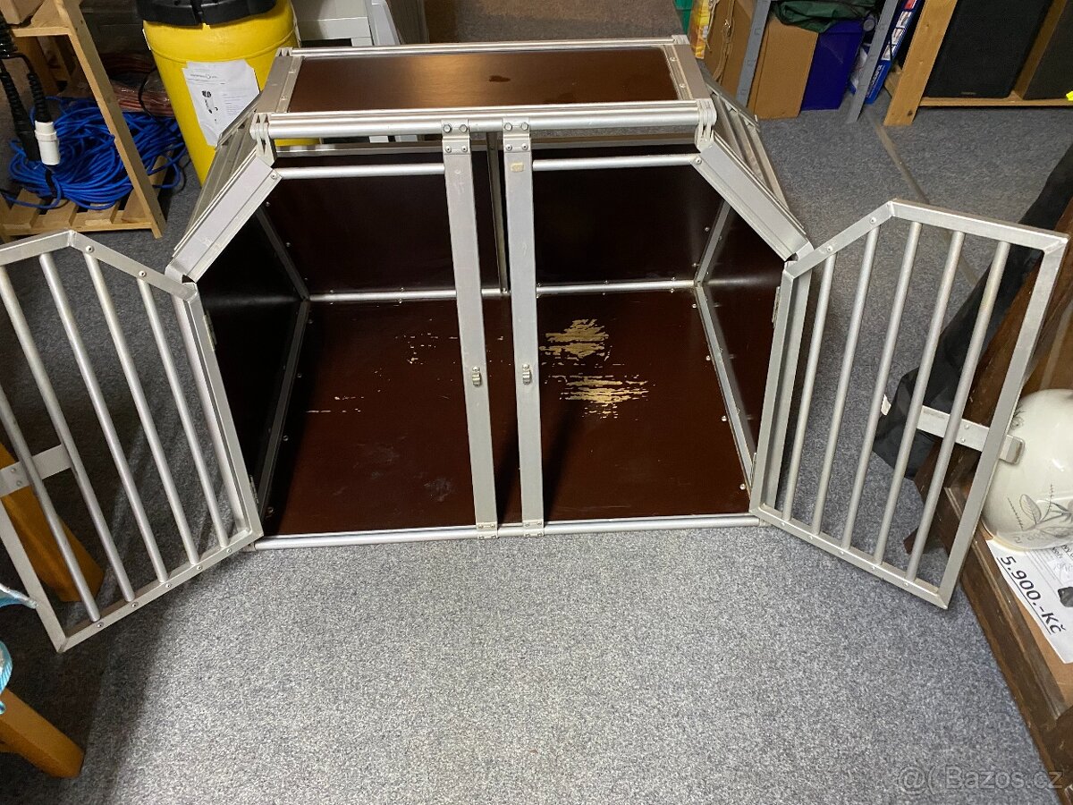 PŘEPRAVNÍ BOX NA PSA SCHMIDT-BOX š.100 x hl. 72 x v.74 cm - 7