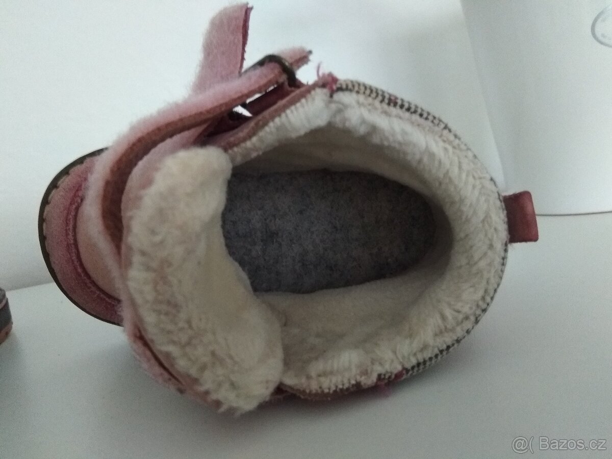 Zimní botičky s kožíškem vel 21. - 7
