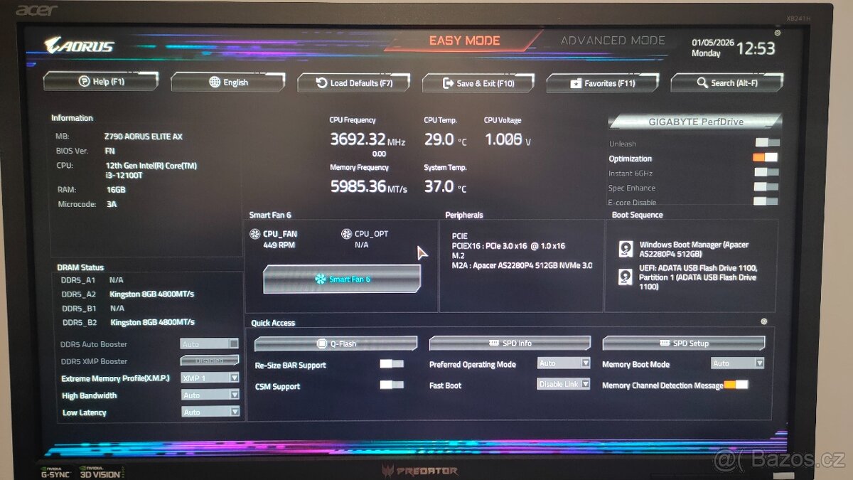 GIGABYTE Z790 AORUS ELITE AX - 7