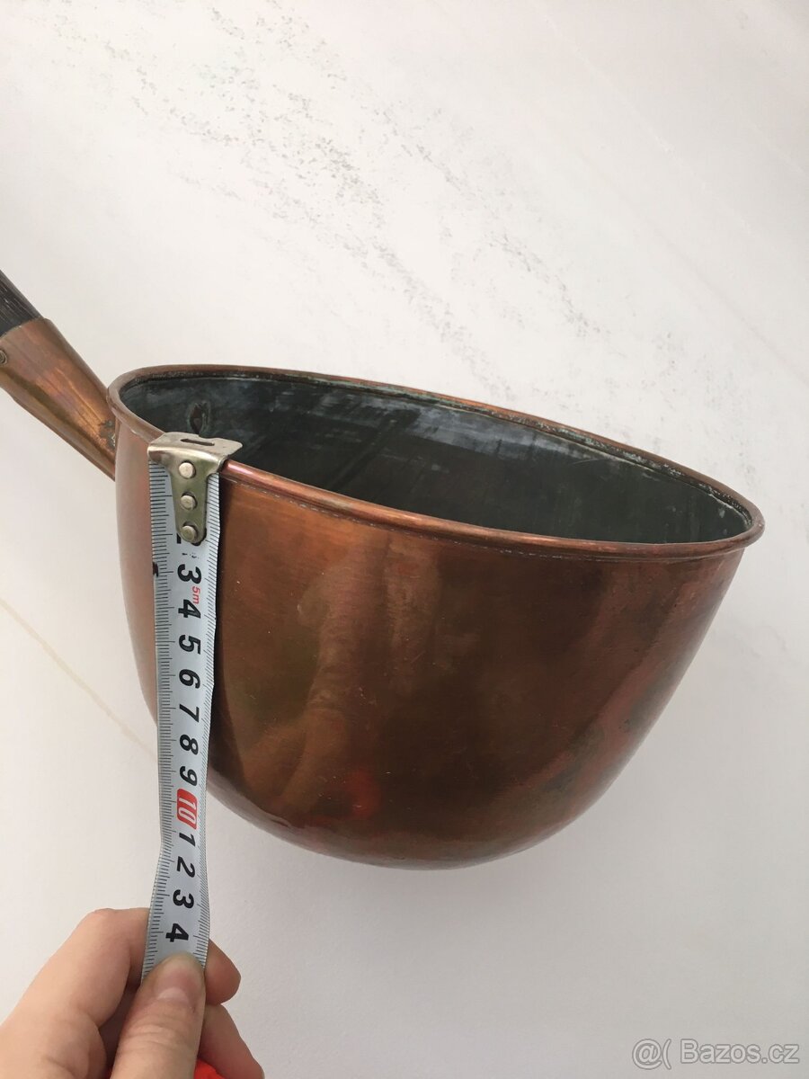 Naběračka - Šufánek historický - měď - 7