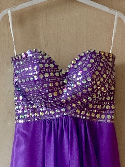 Společenské dívčí šaty XS - 7