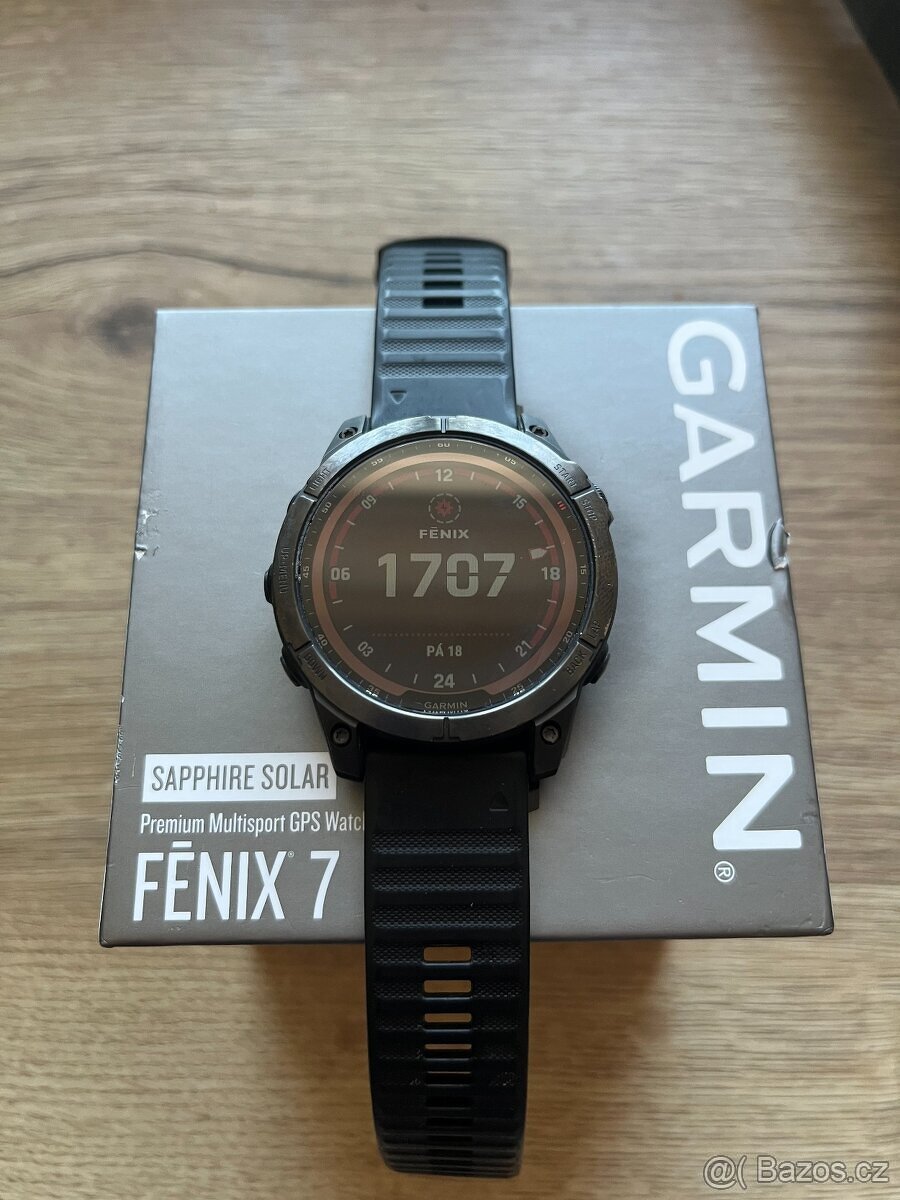 Garmin Fenix 7 Sapphire Solar - 7