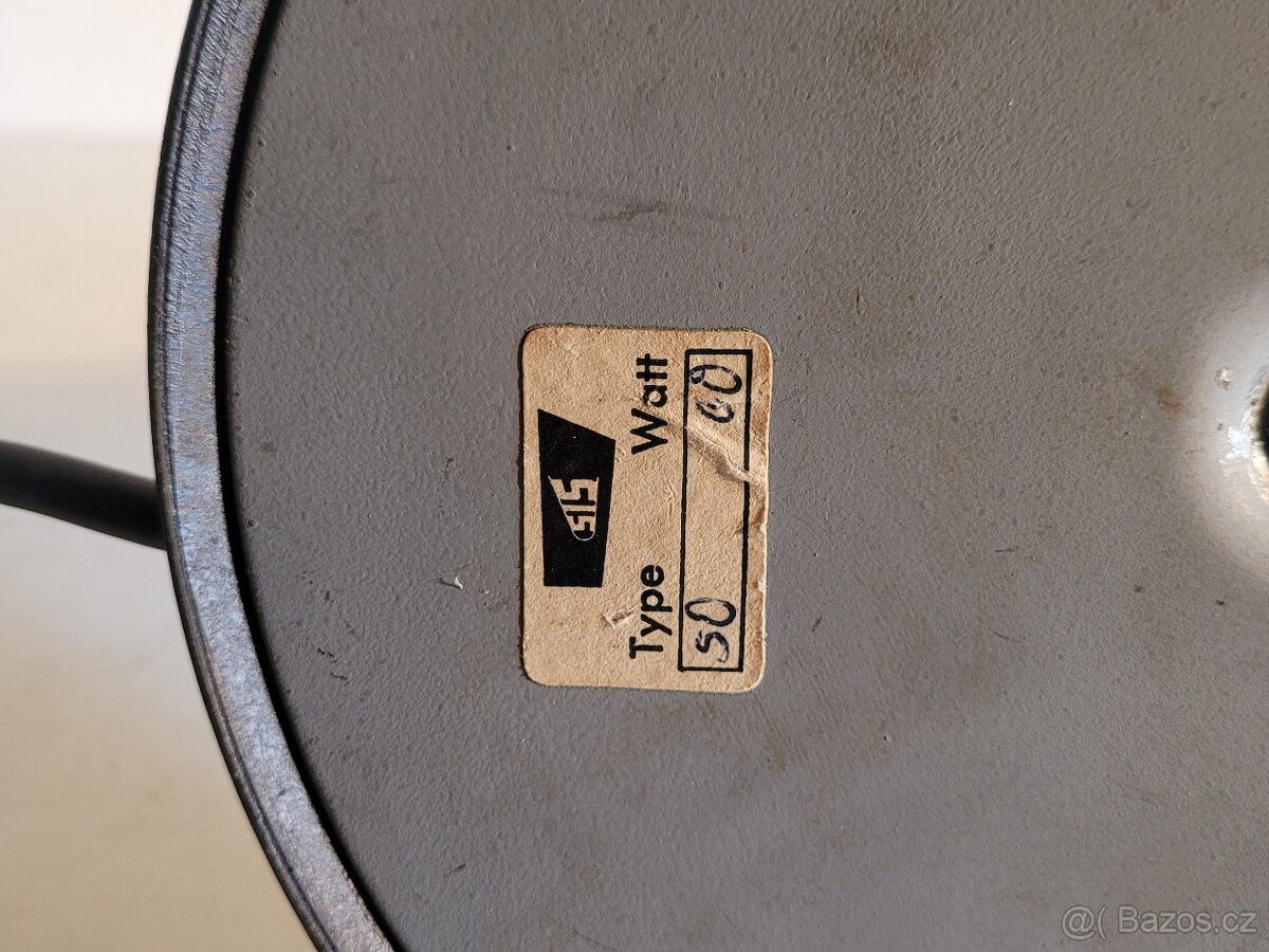 značená funkcionalistická lampa SIS, styl Bauhaus - 7