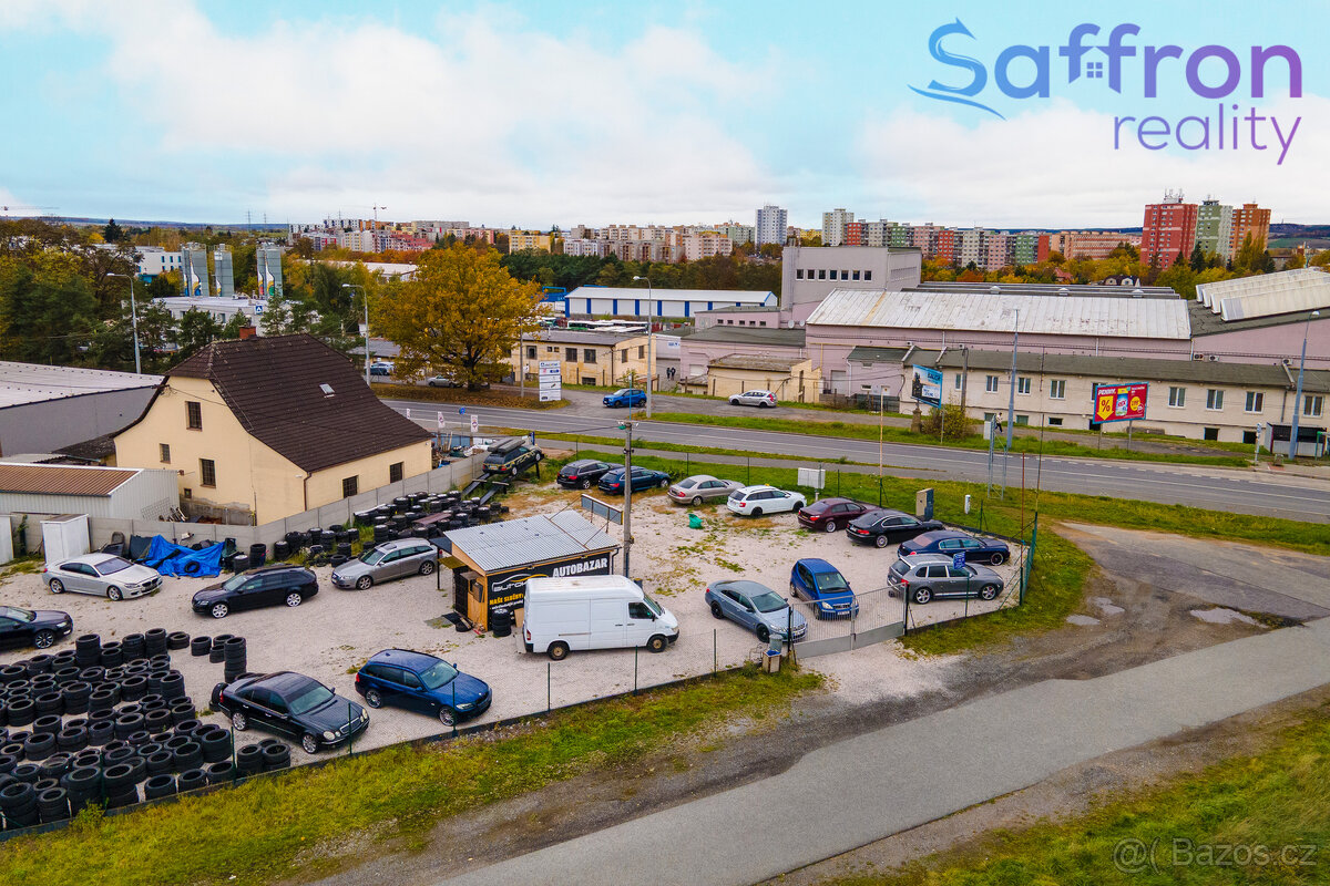 Prodej komerčního pozemku, 1 323 m², ul. Domažlická, Plzeň-S - 7