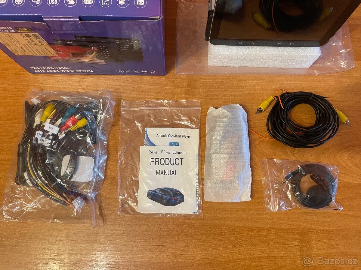 7" Android 13 autorádio s CarPlay/Android Auto - 7