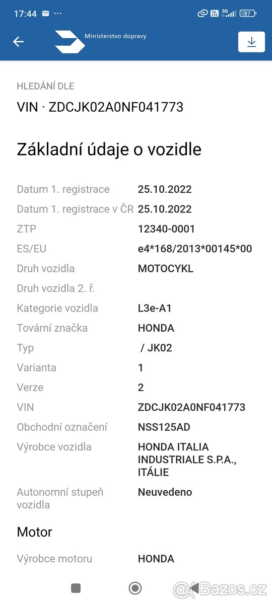 Honda Forza 125 - 7