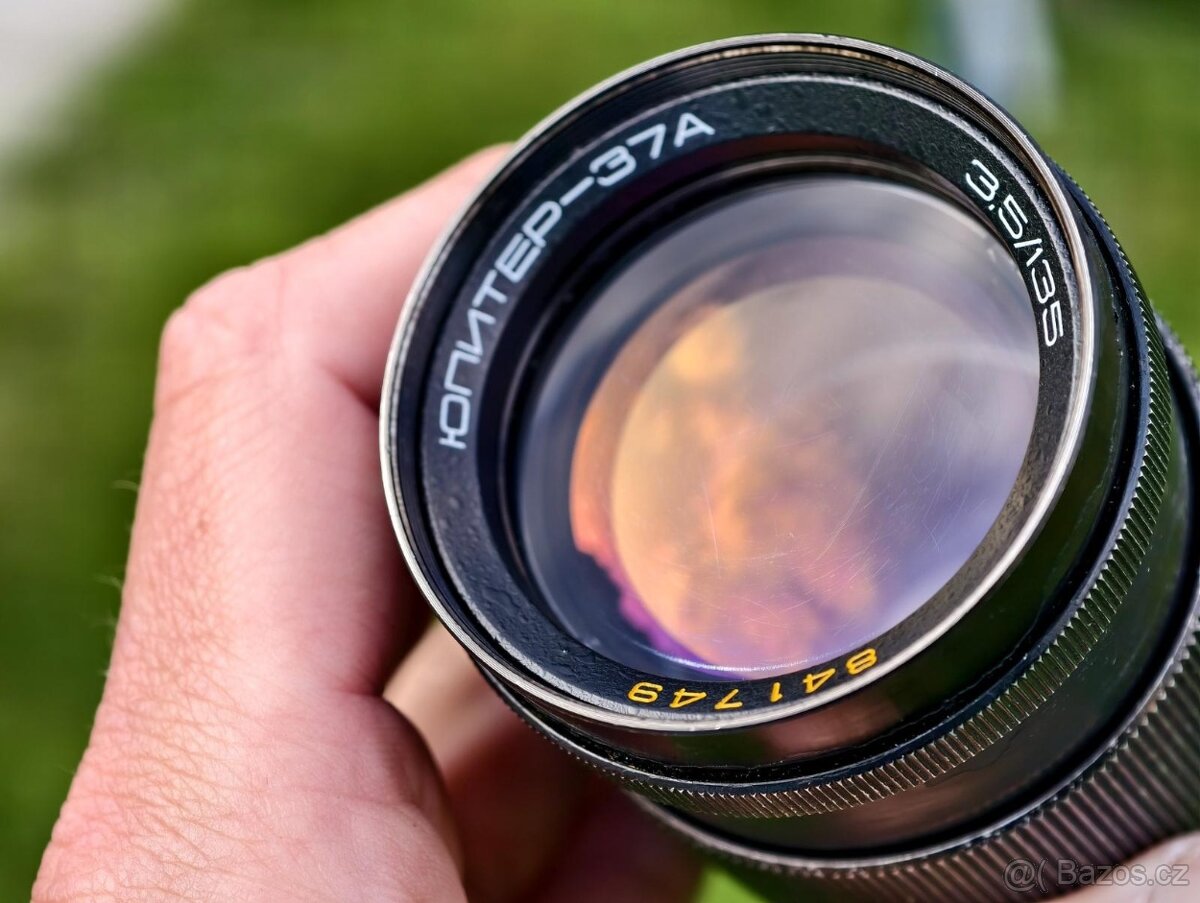 Objektiv JUPITER 37A 135mm f3,5 (M42) USSR - 7