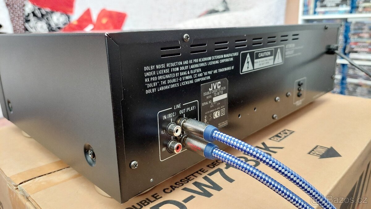 Double tape deck JVC TD-W718 (po servisu) - 7