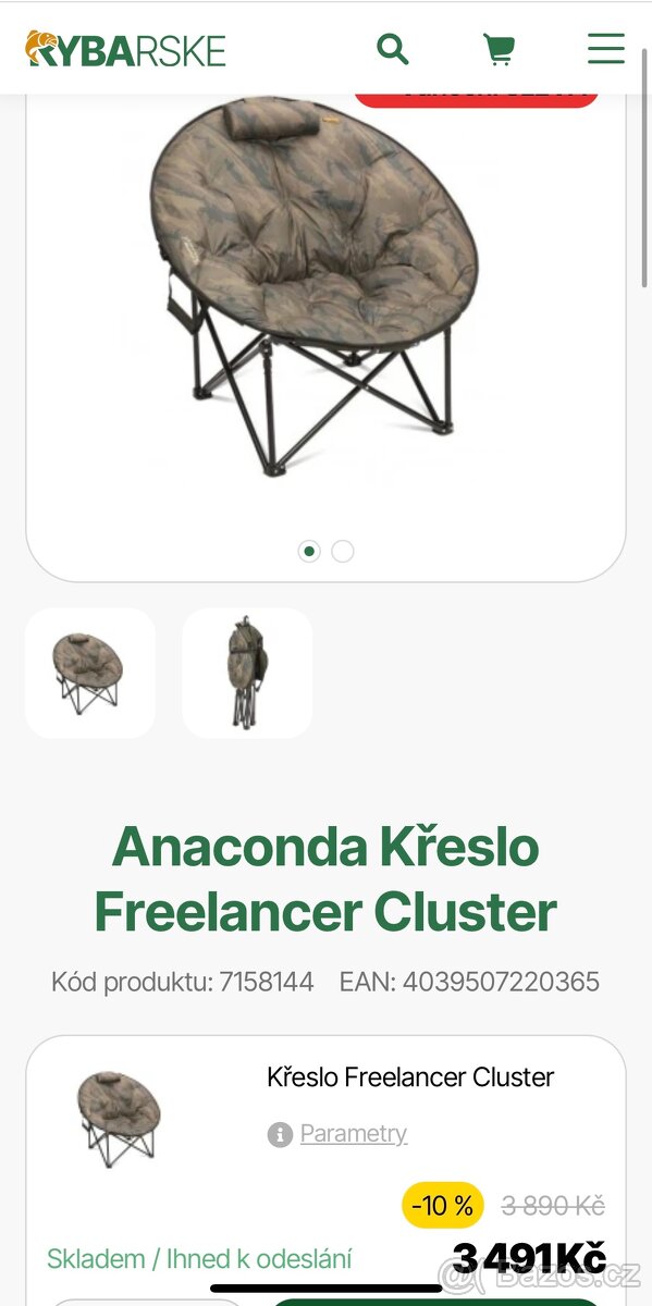 Rybářské křeslo - 7